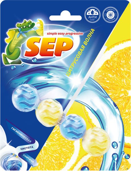Изображение Средство для унитаза Сеп цитрусовая волна Лаборатория Катрин ООО п/у, 50 г