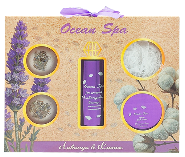 Изображение Набор подарочный женский Лаборатория Катрин лаванда и хлопок Лаборатория Катрин ООО к/у, 1 шт