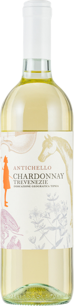 Изображение Вино белое п/сух Шардоне Венето Тревенецие Антикелло 2024 Санта София с/б, 0,75 л