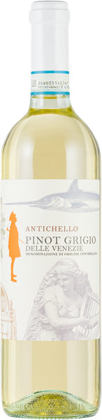 Изображение Вино белое п/сух Пино Гриджио Делле Венеция Антикелло 2024 Санта София с/б, 0,75 л