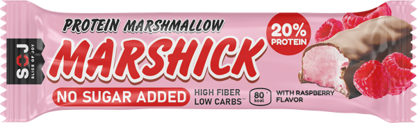 Изображение Батончик протеиновый Содж Маршик маршмеллоу малина СОДЖ м/у, 30 г