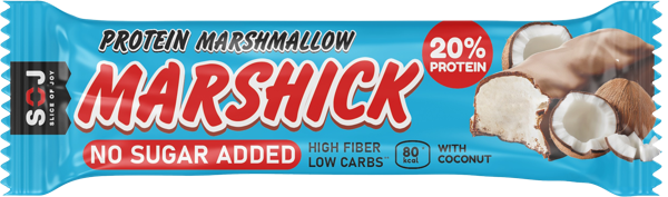 Изображение Батончик протеиновый Содж Маршик маршмеллоу кокос СОДЖ м/у, 30 г