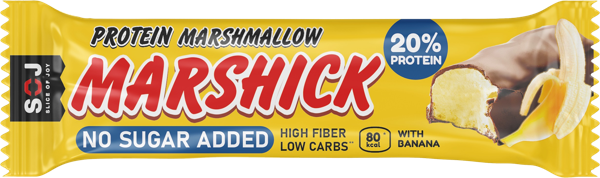 Изображение Батончик протеиновый Содж Маршик маршмеллоу банан СОДЖ м/у, 30 г