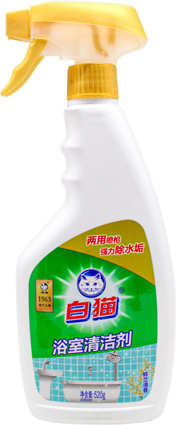 Изображение Средство для ванной спрей Баимао дезинфицирующее Шанхай Хачисон п/у, 520 мл