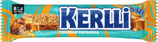 Изображение Батончик злаковый Содж Керлли соленая карамель СОДЖ м/у, 50 г