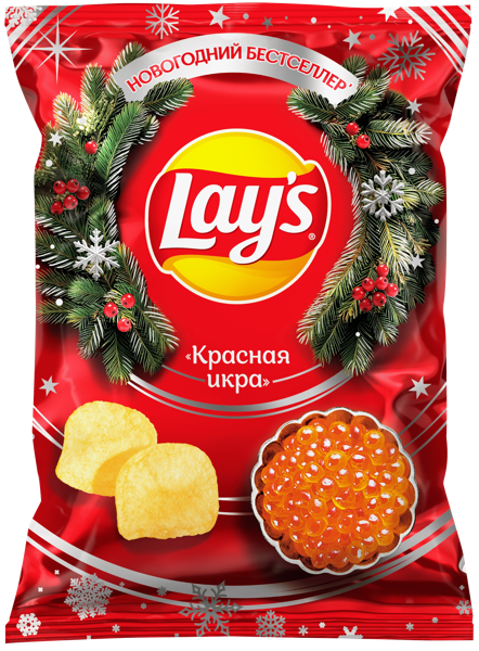 Изображение Чипсы картофельные Лейс красная икра Фрито Лей м/у, 105 г
