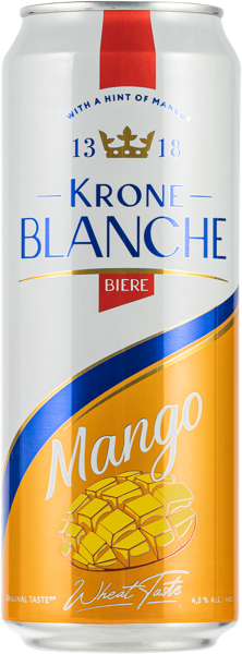 Изображение Пивной напиток 4,5% Крон бланш манго Балтика ПК ж/б, 0,45 л