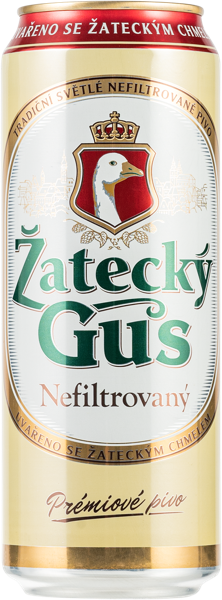 Изображение Пиво светлое Лагер 4,8% н/ф Жатецкий гусь Балтика ПК ж/б, 0,45 л