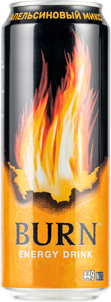 Изображение Напиток Энергетический Берн апельсин Мултон п/б, 0,449 л