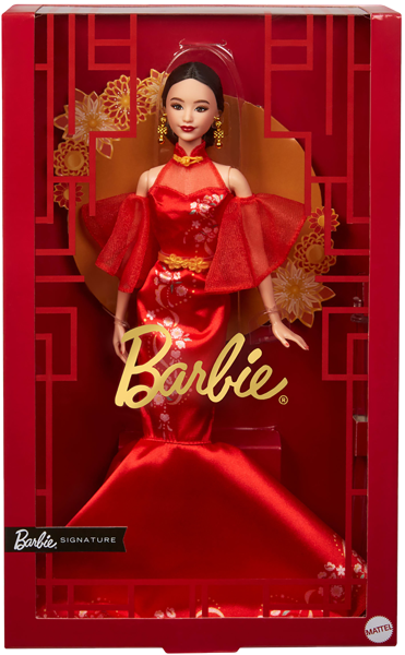 Изображение Кукла 28см Барби лунный новый год Маттэл п/у, 1 шт