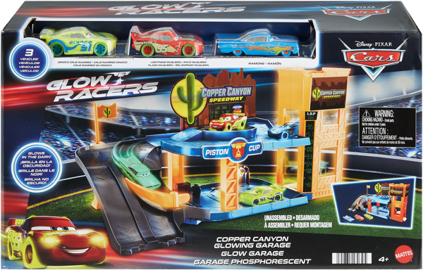 Изображение Набор игровой Тачки гараж медного каньона Маттэл п/у, 1 шт