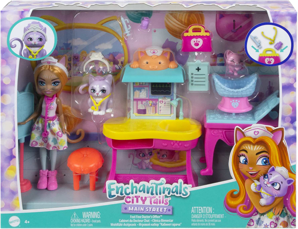 Изображение Набор игровой Инчантималс кабинет врача Маттэл п/у, 1 шт