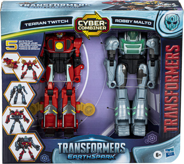 Изображение Игрушка 12,5см Трансформеры терран твитч и робби Хасбро п/у, 1 шт
