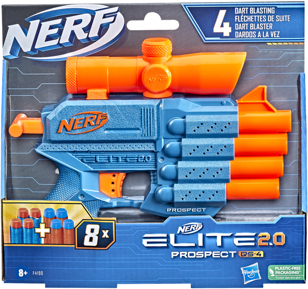Изображение Игрушка +8 снарядов Нерф Бластер элита 2.0 проспект Хасбро к/у, 1 шт