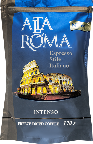 Изображение Кофе растворимый Альта Рома интенсо Алмафуд м/у, 170 г