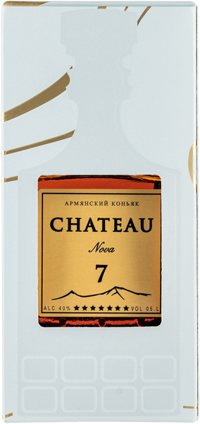 Изображение Коньяк 7 лет 40% Шато Нова Веди Алко п/у, 0,5 л