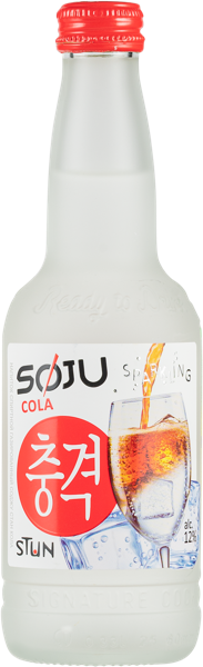 Изображение Спиртной напиток 12% газ Соджу Стан Кола КЛВЗ Кристалл с/б, 0,33 л