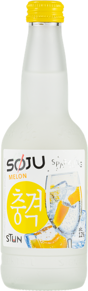 Изображение Спиртной напиток 12% газ Соджу Стан Дыня КЛВЗ Кристалл с/б, 0,33 л