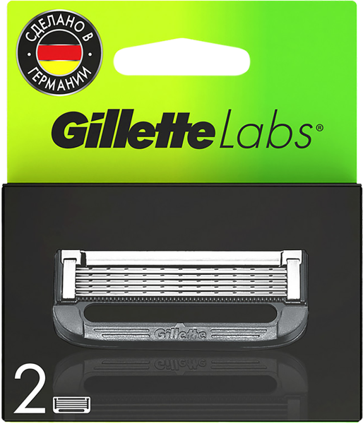 Изображение Кассеты для бритья 5 лезвий Жиллетт лабс Проктер Энд Гэмбл к/у, 2 шт