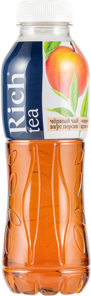 Изображение Напиток Чай негаз Рич персик Мултон п/б, 0,5 л