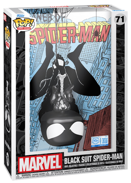 Изображение Фигурка 71 3+ Фанко поп комиксы человек паук черный Фанко к/у, 1 шт