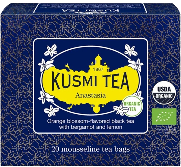 Изображение Чай черный в пакетиках Кузьми ти анастасия Ориентис Гурмэ кор, 20*2 г
