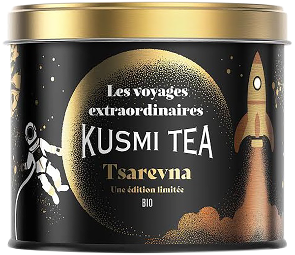 Изображение Чай черный Кузьми ти Царевна Ориентис Гурмэ ж/б, 120 г