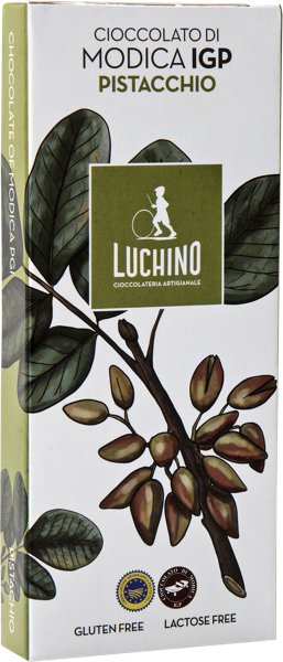Изображение Шоколад темный 50% Лучино из Модики с фисташкой Лучино кор, 100 г
