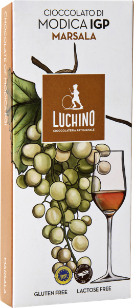 Изображение Шоколад темный 50% Лучино из Модики с вином Марсала Лучино кор, 100 г