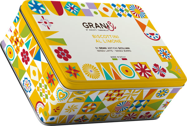 Изображение Печенье бискотти Тумминелло с лимонными цукатами Тумминелло ж/б, 270 г