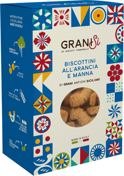 Изображение Печенье бискотти Тумминелло с апельсиновыми цукатами Тумминелло кор, 210 г