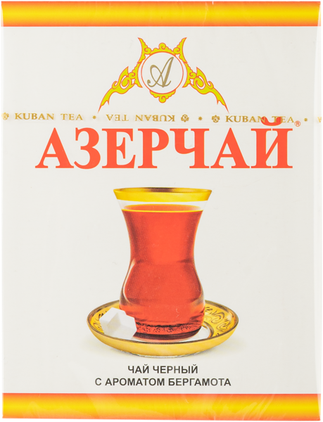 Изображение Чай черный Азерчай бергамот Кубань-Ти кор, 100 г