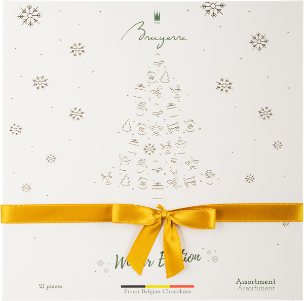 Изображение Конфеты шоколадные Брюйер Зимнее Издание ассорти 21 конфета Брюйер кор, 275 г