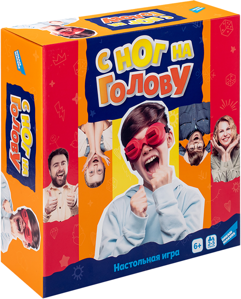 Изображение Игра настольная Дрим мейкерс с ног на голову Страна игрушек к/у, 1 шт