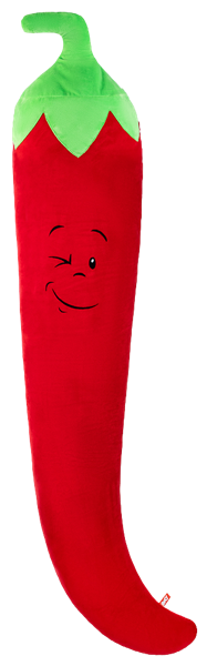 Изображение Мягкая игрушка 70см Фэнси перец красный Волшебный остров м/у, 1 шт