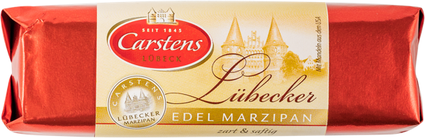 Изображение Марципан 40% Карстенс буханка в шоколаде Эрасми Карстенс м/у, 125 г