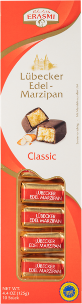 Изображение Конфеты в шоколаде Эрасми классик марципан 36% Эрасми Карстенс кор, 125 г