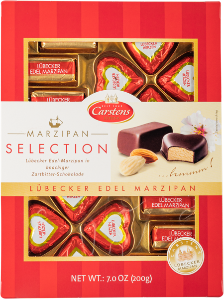 Изображение Конфеты в шоколаде Карстенс марципан 36% Эрасми Карстенс кор, 200 г