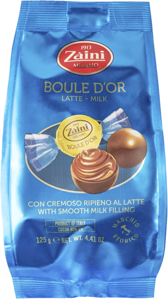 Изображение Конфеты пралине Заини Бул д'ор с молочным кремом Луиджи Заини м/у, 125 г