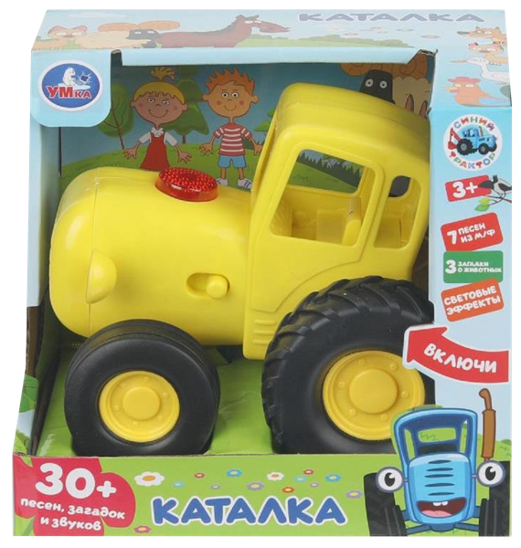 Изображение Игрушка звук Умка каталка желтая Шанту Сити к/у, 1 шт