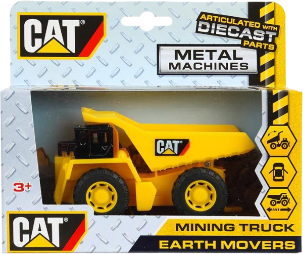 Изображение Машина 12см инерционная Технопарк карьерный самосвал желтый Хуада Той к/у, 1 шт