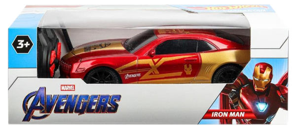 Изображение Машина 20см на р/у Играем вместе железный человек Шанту Сити к/у, 1 шт