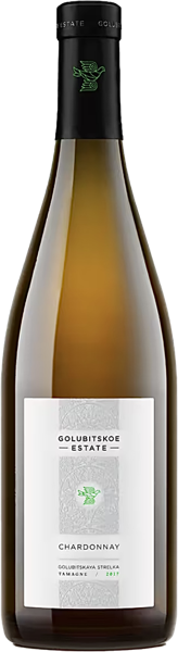 Изображение Вино белое сухое Шардоне Поместье Голубицкое с/б, 0,75 л