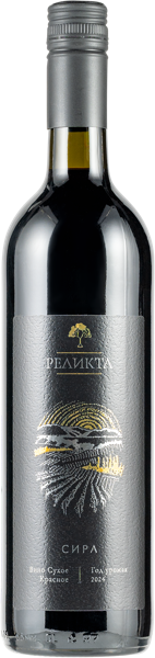 Изображение Вино красное сухое стиль №2 Сира Реликта КФХ Цветков с/б, 0,75 л