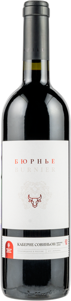 Изображение Вино красное сухое стиль №3 Каберне Совиньон бюрнье Гранд Вино с/б, 0,75 л