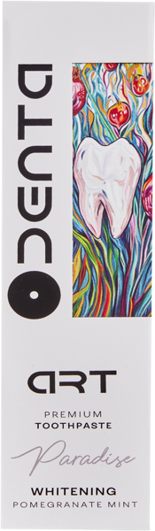 Изображение Зубная паста отбеливающая Одента гранатовая мята СОАО ПКФ Модум - наша косметика к/у, 75 мл