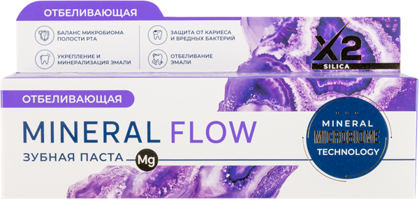 Изображение Зубная паста Пиэс лаб минерал флоу отбеливающая Пи Эс Лаб к/у, 100 мл