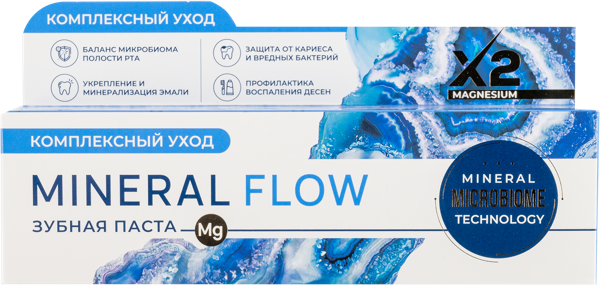 Изображение Зубная паста Пиэс лаб минерал флоу комплексный уход Пи Эс Лаб к/у, 100 мл