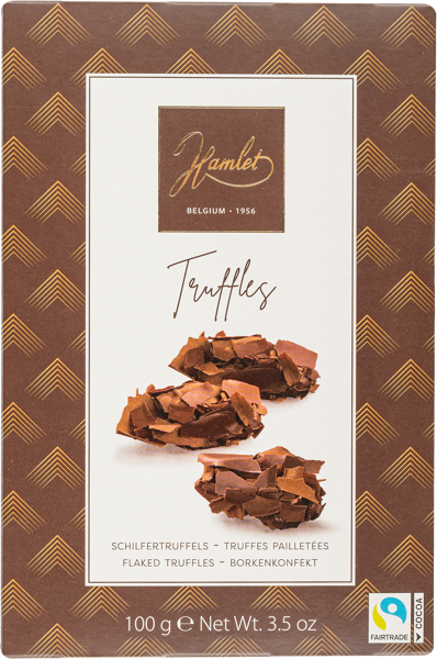 Изображение Трюфели в темном шоколаде Гамлет хлопья Гамлет кор, 100 г