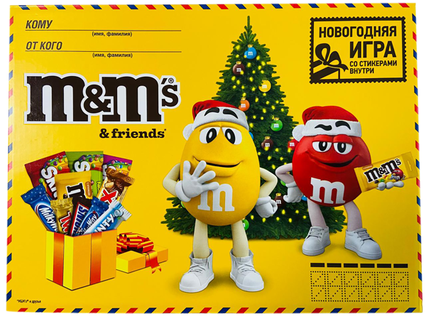 Изображение Набор конфет M&Ms конверт Марс кор, 452 г